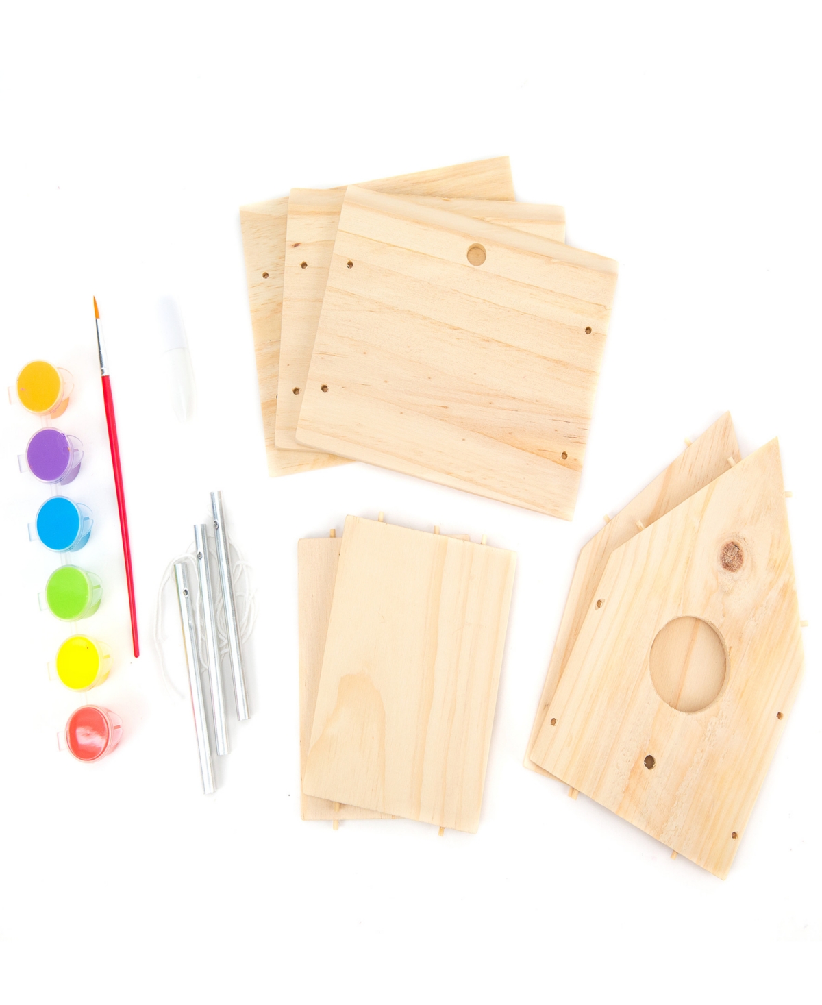 Paint Your Own Birdhouse Playset - Multi