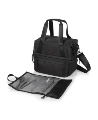 Tarana Water-Resistant Insulated Lunch Bag, Black