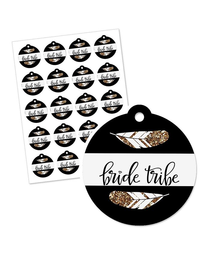 Big Dot of Happiness Bride Tribe Bridal Shower & Bachelorette Party
