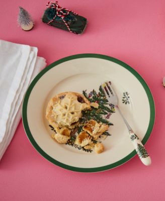 Christmas Tree Pastry Forks, Set of 6