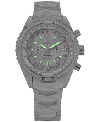 Women's Jackie Chronograph Multifunctional Stainless Steel Bracelet Watch 41-1/2mm