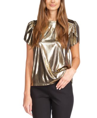 michael kors gold shirt