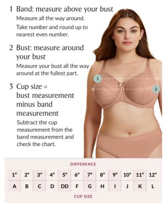 Women's Full Figure Plus Size MagicLift Wirefree Minimizer Support Bra 1003