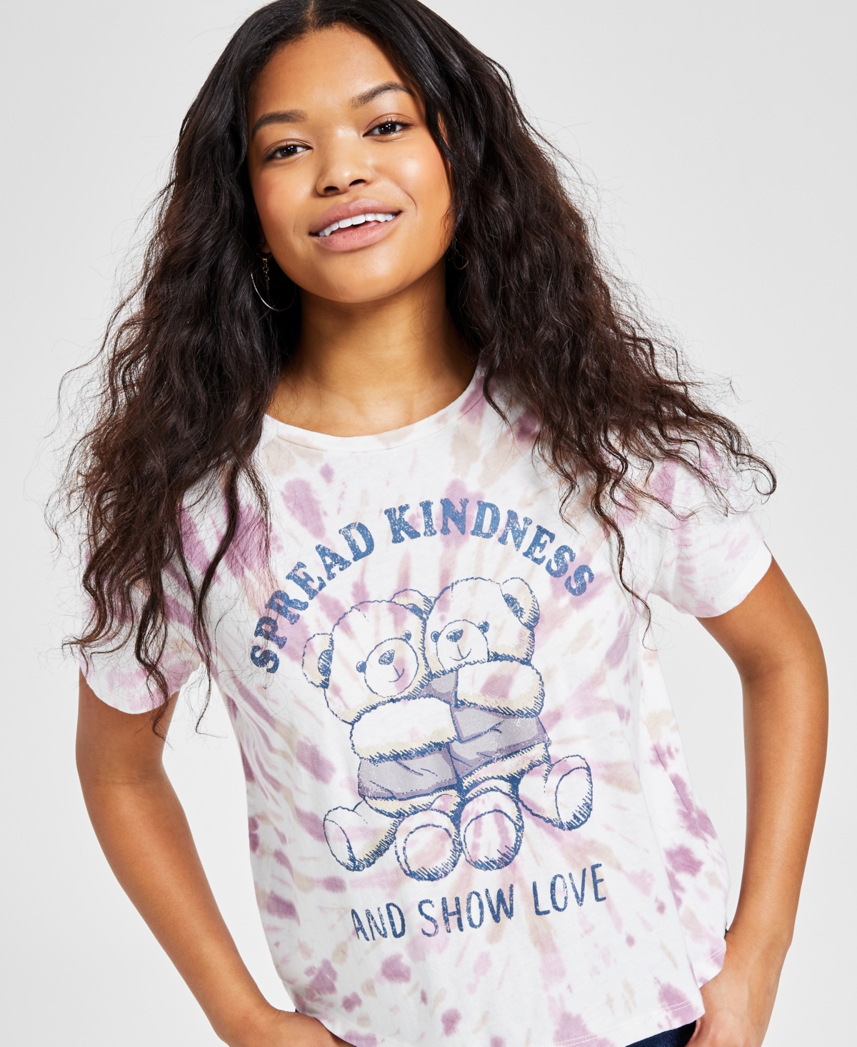 Grayson Threads Black Juniors' Spread Kindness and Show Love T-Shirt