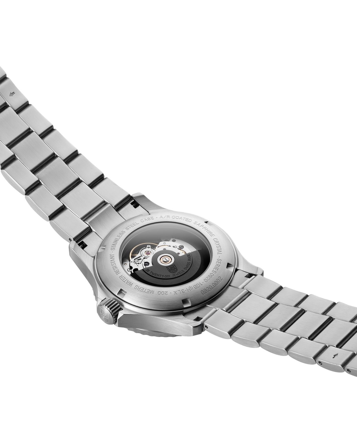 Мужские часы Luminox Swiss Automatic Sport Timer Stainless Steel Bracelet Watch 42mm — фото 5