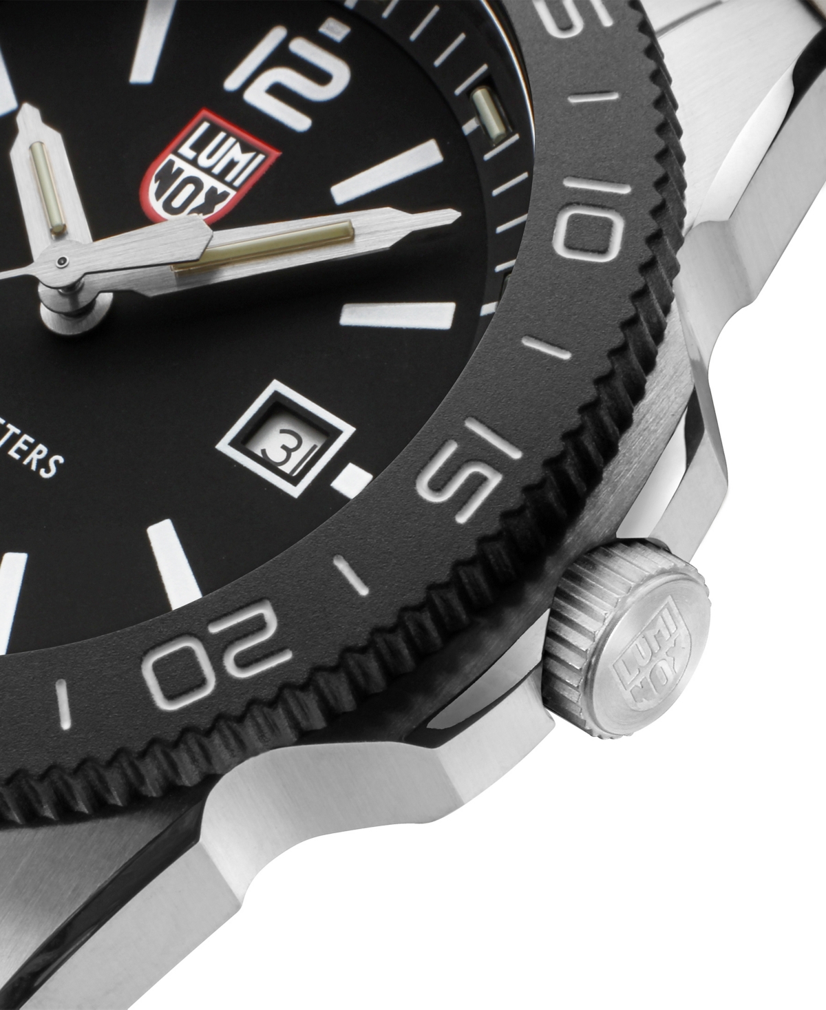 Shop Luminox Men's Swiss Pacific Diver Black Rubber Strap Watch 44mm In No Color