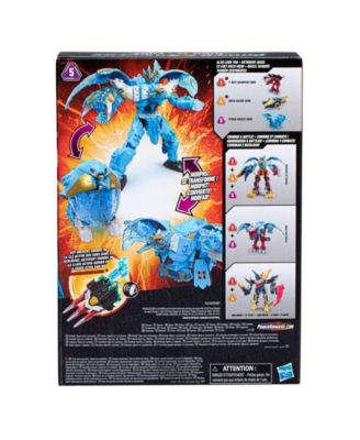 Power Rangers Dino Fury Mosa Razor Zord | Giocattolo Morfing Dinosauro-Blu | Per Bambini 4+ | Chiave Inclusa - 2