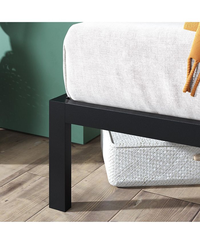 Zinus Mia 14 Inch Platform Metal Bed Frame with Headboard / Strong Wood