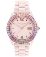 Pink coach watches ladies store