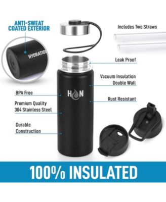 Hydration Nation Stainless Steel 32 oz. Vacuum Insulated Water Bottle