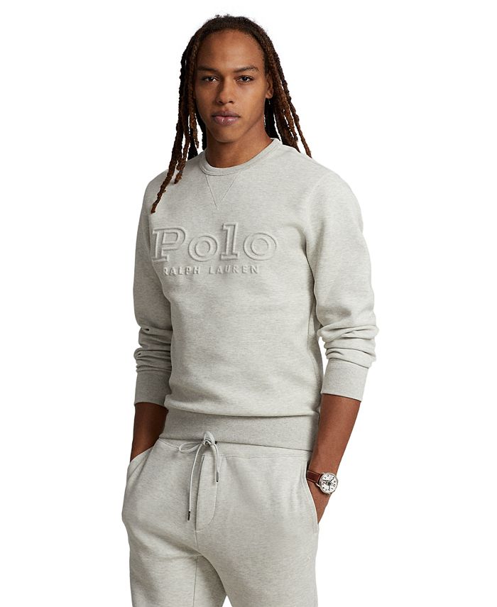 Polo Ralph Lauren Men's Logo Double-Knit Sweatshirt & Reviews - Hoodies &  Sweatshirts - Men - Macy's