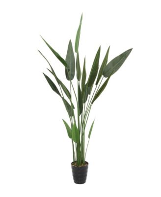 Contemporary Bird of Paradise Artificial Plant, 61"