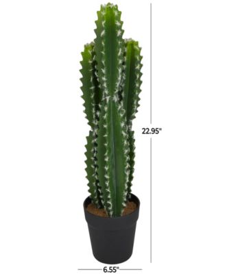 Traditional Cactus Artificial Plant, 22.95"