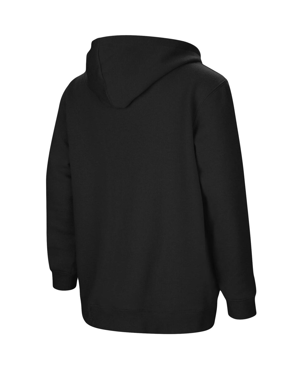 Colosseum Youth Boys  Black Oregon Ducks 2-hit Team Pullover Hoodie In Black