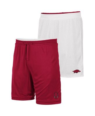 Colosseum Men's White, Cardinal Arkansas Razorbacks Wiggum Reversible ...