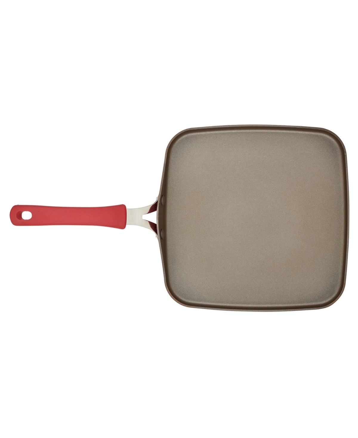 Shop Rachael Ray Cook + Create Aluminum Nonstick Square Stovetop Griddle Pan, 11" In Agave Blue