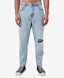 Men's Crop Tapered Jeans
