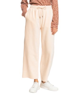 Roxy - Juniors' Escape Plan Velour High-Rise Pull-On Pants