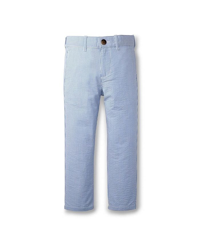 Hope Henry Big Boys Organic Cotton Seersucker Suit Pant Macy s