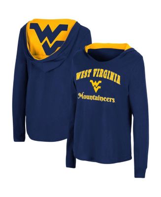 売れ筋商品|||コロシアム カットソー トップス レディース Women's Navy West Virginia Mountaineers Catalina Hoodie Long Sleeve T-Shirt Navy Colosseum Women's Navy West Virginia Mountaineers Catalina