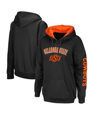 Women's Black Oklahoma State Cowboys Loud and Proud Pullover Hoodie