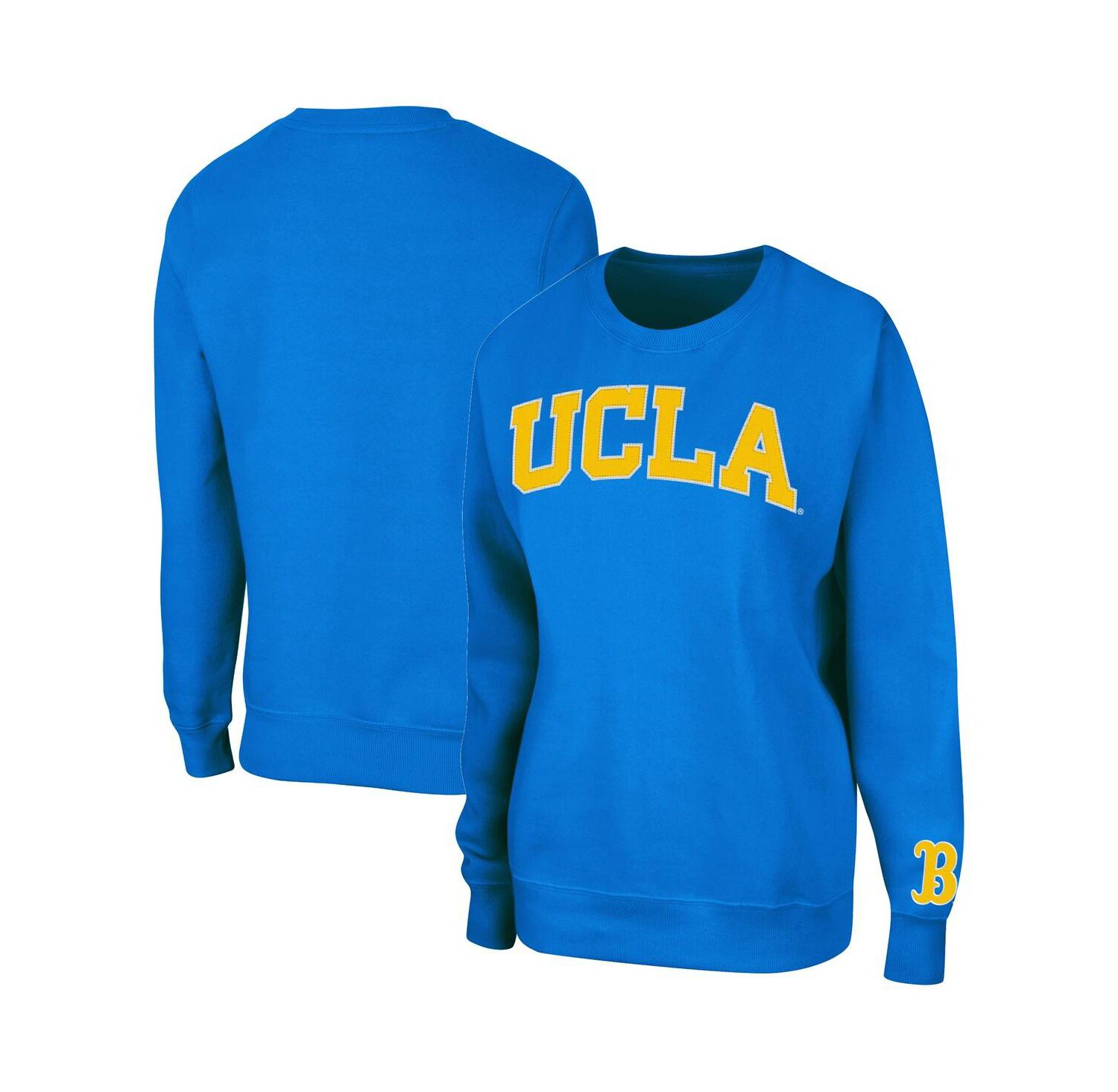 Women's Blue UCLA Bruins Campanile Pullover Sweatshirt