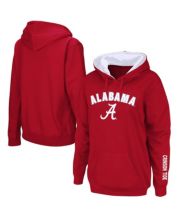 Alabama Crimson Tide Stadium Athletic Women's Arched Name Full-Zip Hoodie - Black, Size: Medium