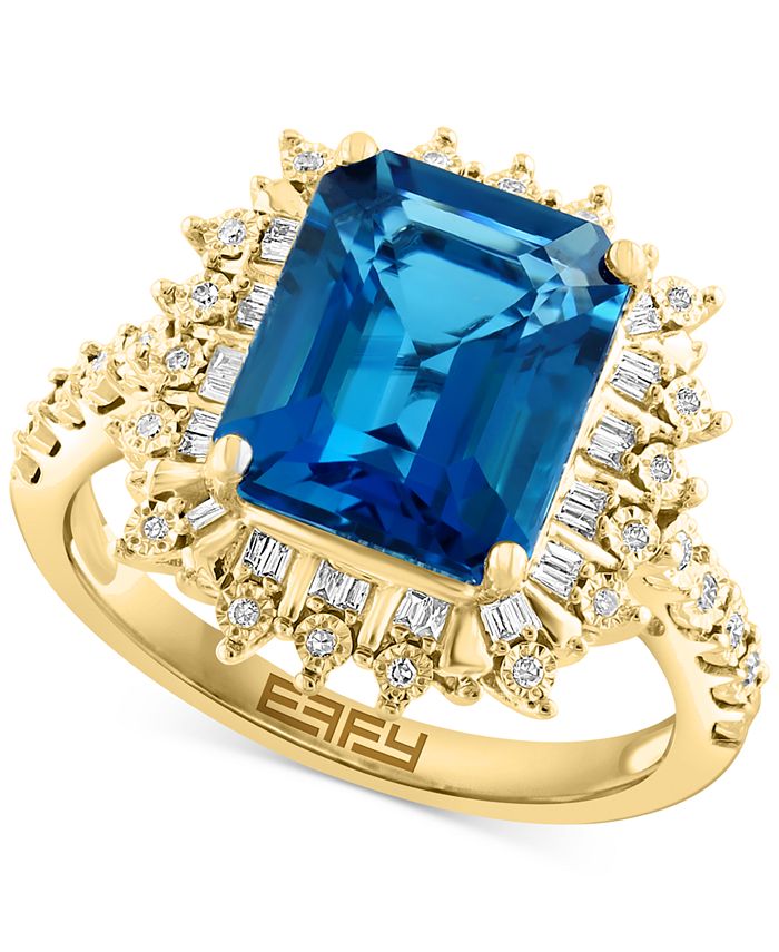 Macys cheap topaz rings