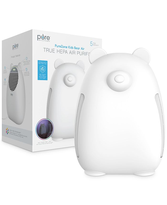 Pure Enrichment PureZone True HEPA Bear Shaped Air Purifier Macy s