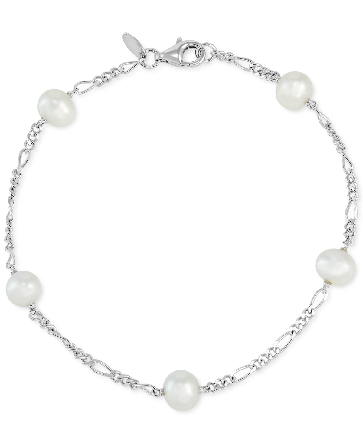 Macy's Cultured Freshwater Potato Pearl (6 In Sterling Silver