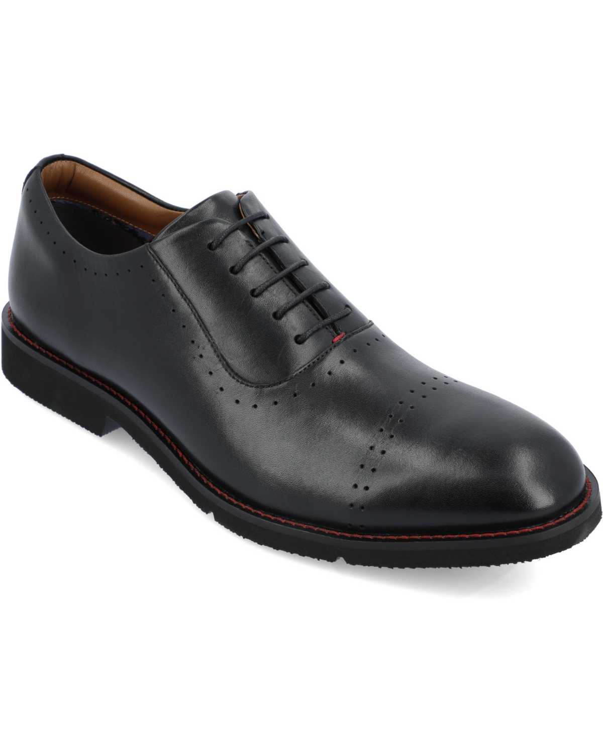 Thomas & Vine Men's Morey Tru Comfort Foam Oxford Dress Shoes In Black