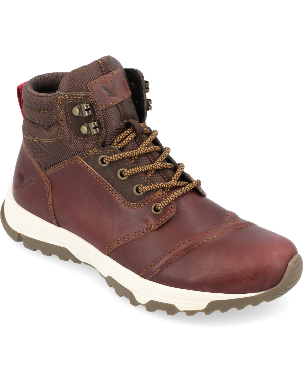 Shop Territory Men's Everglades Tru Comfort Foam Lace-up Water Resistant Ankle Boots In Brown