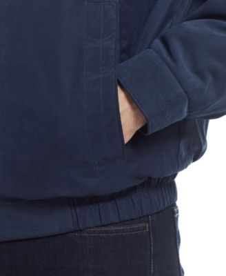 Men's Microfiber Poly Filled Bomber Jacket