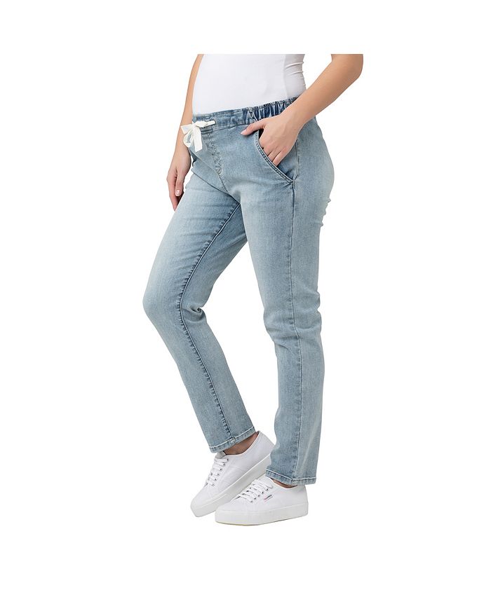 light blue jogger
