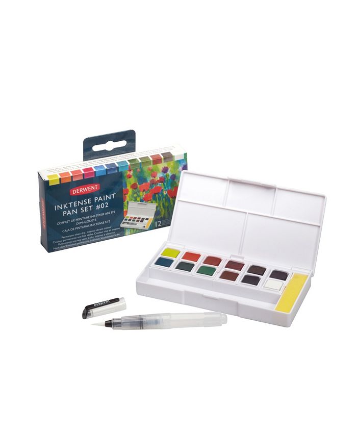 Derwent Inktense Paint Pan 12 Piece Set, Version 2 Macy's