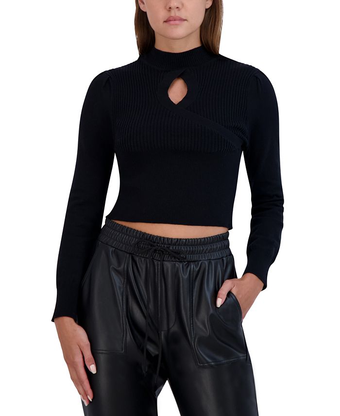Keyhole hot sale neck sweater