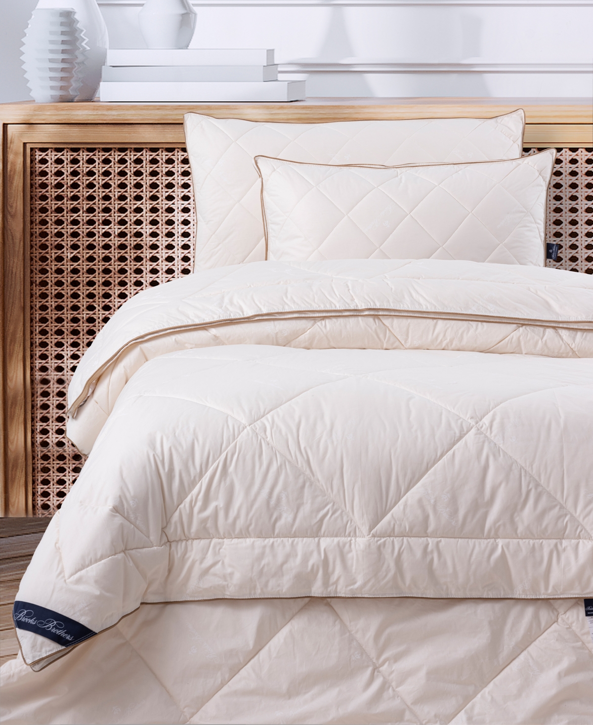 Brooks Brothers 100% Wool Filled Pillow