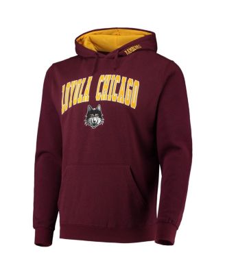 Men's Maroon Loyola Chicago Ramblers Isle Pullover Hoodie