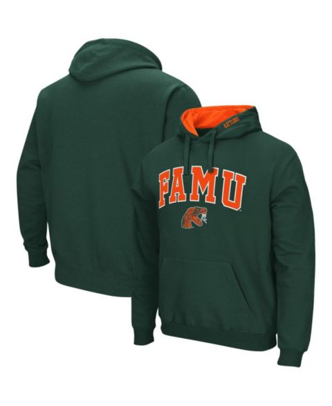 Мужское худи Colosseum Green Florida A&M Rattlers Isle Pullover