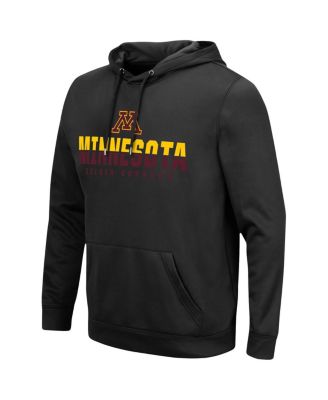 Men's Black Minnesota Golden Gophers Lantern Pullover Hoodie