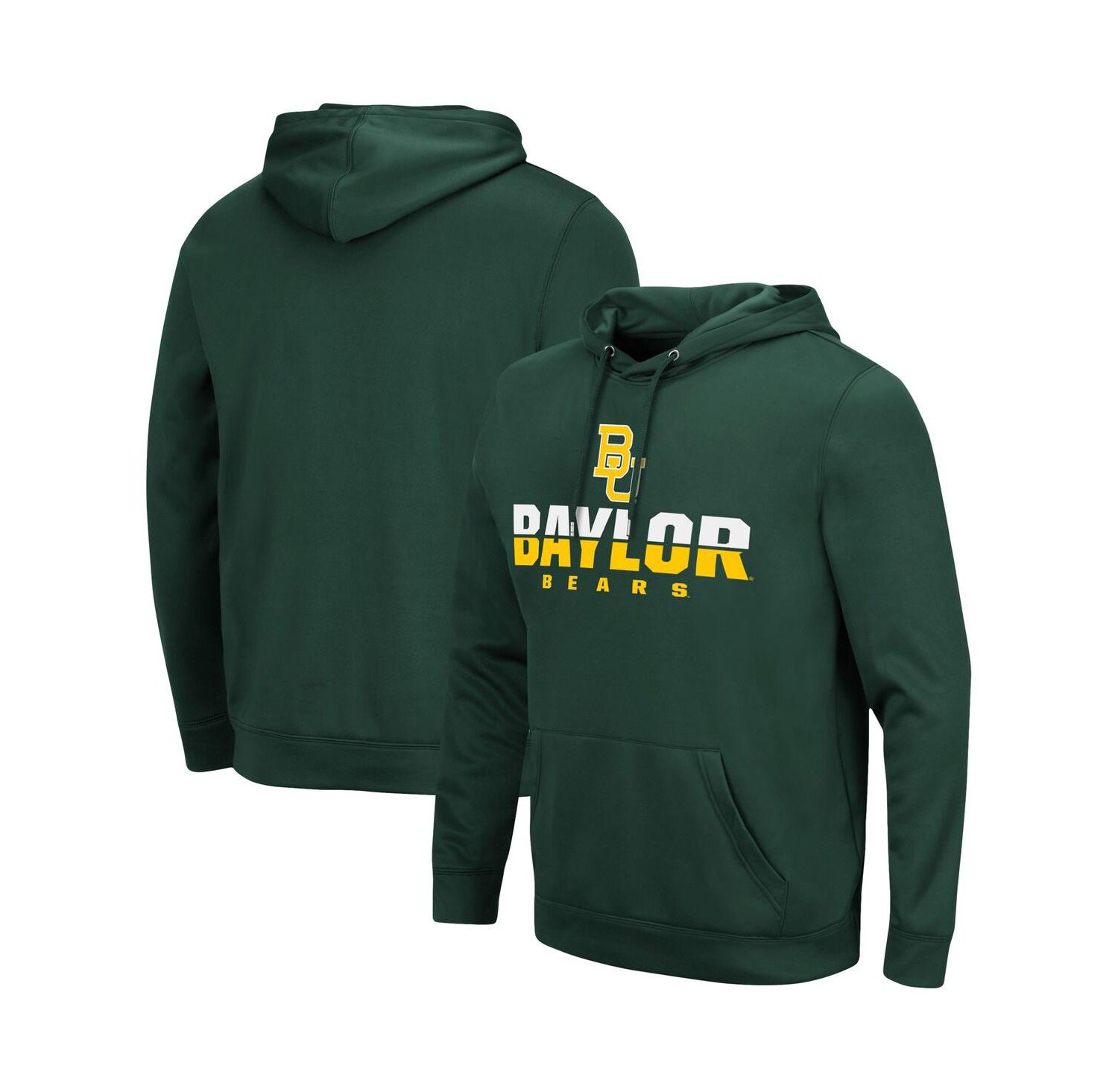 Men's Green Baylor Bears Lantern Pullover Hoodie