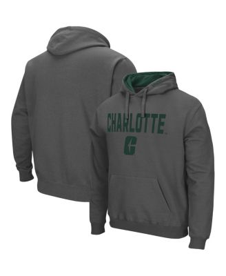 Men's Charlotte 49ers Arch and Logo Pullover Hoodie