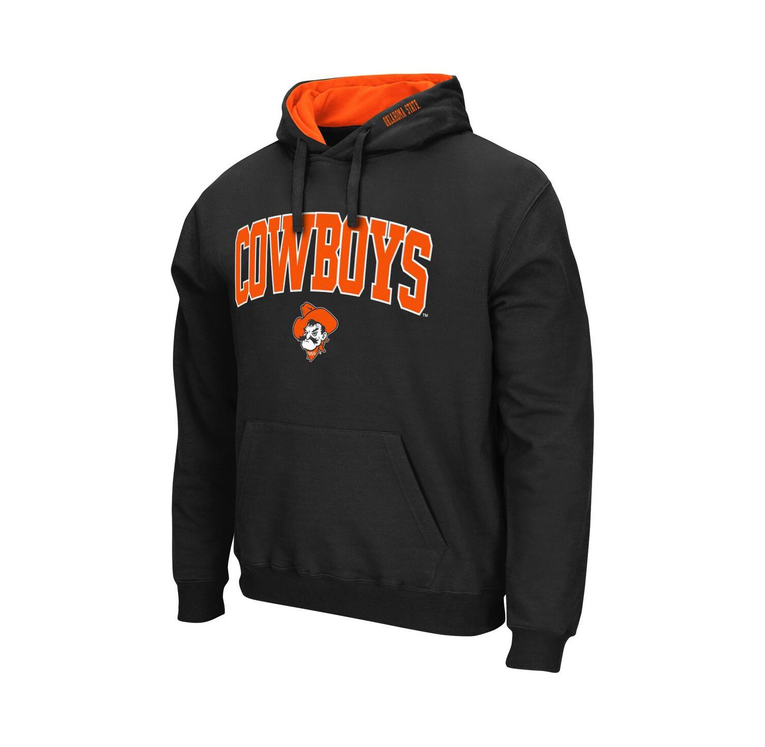 Men's Oklahoma State Cowboys Arch & Logo 3.0 Pullover Hoodie