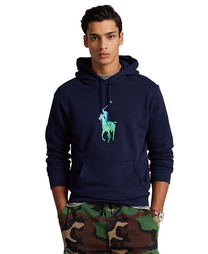 Buy Polo Ralph Lauren Men Black Big Pony Fleece Jogger Pant Online