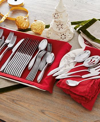 Lenox Sculpt 65 Piece Flatware Set