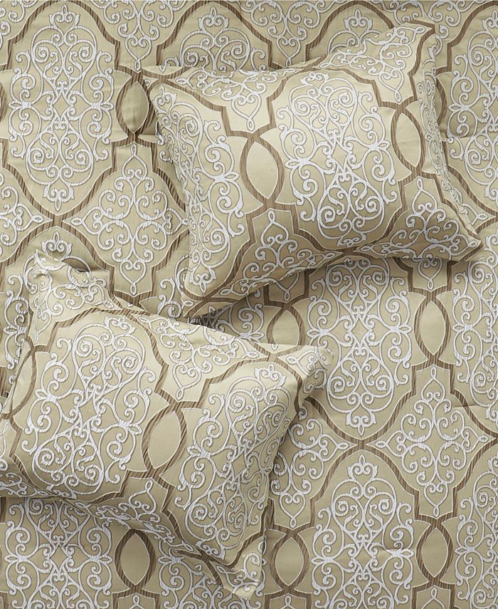 Madison Park Lavine Queen 12 Piece Complete Bed Set Macy's