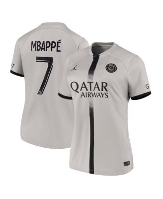 Women s Nike Kylian Mbappe Black Paris Saint Germain 2022 23 Away Breathe Stadium Replica Player Jersey Macy s