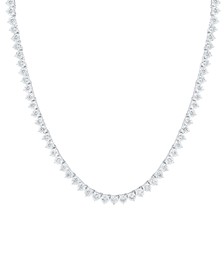 Lab Grown Diamond 17" Tennis Necklace (5 ct. t.w.) in 14k White Gold