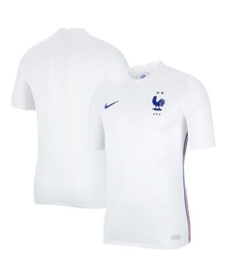 Men's White France National Team 2020/21 Away Replica Jersey