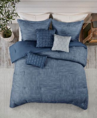 Walter Seersucker 7-Pc. Comforter Set, California King